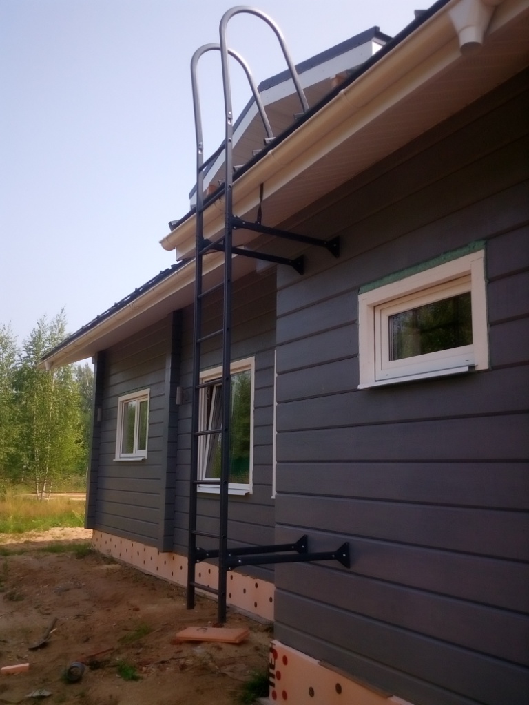 Кровельные и стеновые лестницы